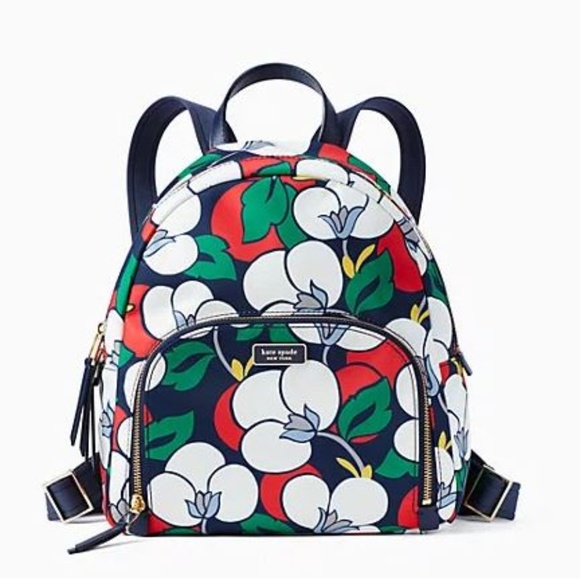Kate Spade down breezy floral medium backpack - Picture 4 of 9